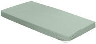 Bierbaum Jersey sheet 90 × 200 cm green - Bedsheet