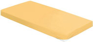 Bierbaum Jersey sheet 90 × 200 cm yellow - Bedsheet
