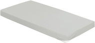 Bierbaum Jersey sheet 90 × 200 cm light grey - Bedsheet