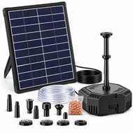 Biling Solární jezírkový filtr s čerpadlem FA001 – 3000 mAh baterie, průtok 300 l/h, 8 trysek, 6,5 W - Filtration