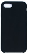 C00Lcase iPhone 7/8/SE 2020 Liquid Silicon Case - fekete - Telefon tok