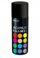 Biodur Akrylový email ve spreji - matná černá 400 ml/RAL 9005 - Barva ve spreji