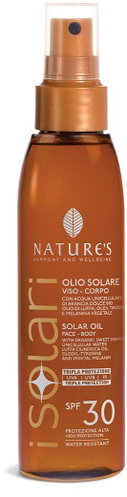 BIOS LINE SPA Nature's I Solari for face and body SPF 30 150 ml - Tanning Oil - Main image