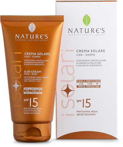 BIOS LINE SPA Nature´s I Solari Face and Body Cream SPF 15 150 ml - Sunscreen - Main image