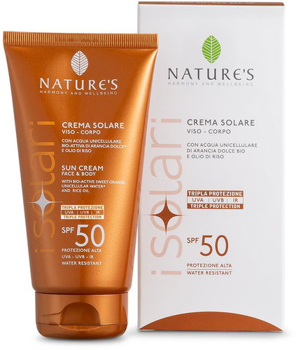 BIOS LINE SPA Nature's I Solari for face and body SPF 50 150 ml - Sunscreen - Main image