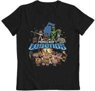 Minecraft: Legens Allies VS Piglin - Kids tričko, (10-11 years) - T-Shirt