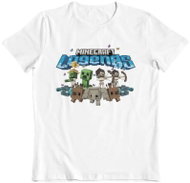 Minecraft: Legens Allies - Kids T-shirt, white, (12-13 years) - T-Shirt