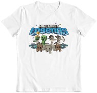Minecraft: Legens Allies - Kids T-shirt, white, (6-7 years) - T-Shirt