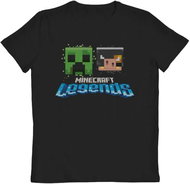 Minecraft: Legends Creeper VS Piglin - Dětské tričko, (8-9 let) - T-Shirt