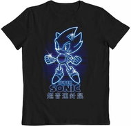 Sonic The Hedgehog: Glow In The Dark - Kids T-shirt, (11-12 years) - T-Shirt