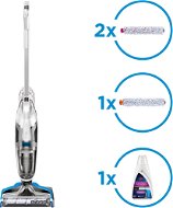 Bissell CrossWave Cordless Advanced 2588N - Upright Vacuum Cleaner