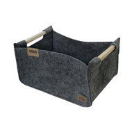 Bisous Scandi 42 × 30 × 20 cm dark grey - Organiser