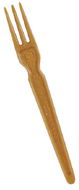 Bittner Napichovátko/vidlička na hranolky (WPC) 8 cm, 1000 ks - Jídelní vidlička