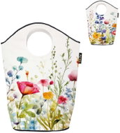 Butter Kings Laundry basket watercolour flowers 80 l - Laundry Basket