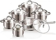 Blaumann Stainless Steel Set 12pcs Gourmet Line Satin - Cookware Set