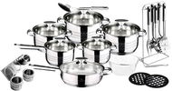 Blaumann Jumbo-Kochgeschirr-Set 27-teilig Gourmet Linie BL-3134 - Topfset