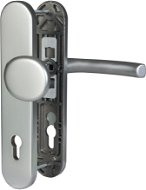 BLAUGELB Dveřní kování klika - koule KGT50, PZ92, F1 stříbrná - Kování na dveře