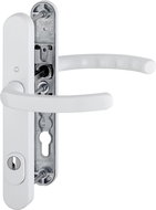 Hoppe Klika/klika Luxembourg F9016 bílá /ES1, ZA, 8 mm, PZ92/ dveře 67-72 mm - Door Fittings