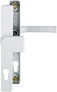 Hoppe Koule/klika London úzký štítek F9016 bílá /8 mm, PZ92/ dveře 67-72 mm - Kování na dveře