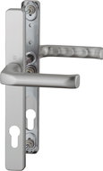 Hoppe Handle/Lock London narrow plate F9 /8 mm, PZ92/ door 67-72 mm - Door Fittings