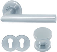 Stroxx Julia stainless steel ball/crank PZ, right - Door Fittings