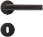 Stroxx Interiérové kliky kulatá rozeta TH 104 BB černá - Kování na dveře
