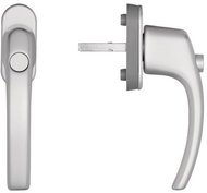 Blaugelb Window handle FGS 1758 with push button, 45°, 37 mm, F1 - Window handle
