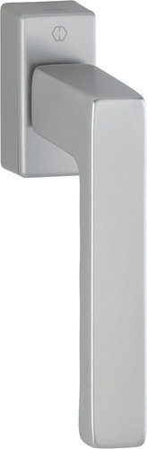 Hoppe Toulon Secustik and VarioFit 7 / 20 - 30 mm, M5 × 35 + 40, 45°, F9 steel / N10A - Window handle - Main image