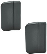 Blaugelb Balcony handrail, plastic anthracite 70,5 × 45 mm, 2 pcs - Door Accessory