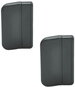 Door Accessory Blaugelb Balcony handrail, plastic anthracite 70,5 × 45 mm, 2 pcs - Příslušenství ke dveřím