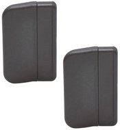 Blaugelb Balkonové madlo, plast hnědé 70,5 × 45 mm, 2 ks - Door Accessory