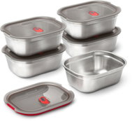 BB Ocelový lunch box 0,6 l, multifunkční - Lunch Box
