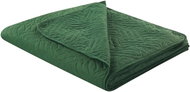 Embossed bedspread 220×240 cm green BABAK, 313533 - Bed Cover