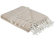 Blanket beige 130x160 cm TILMI, 140777 - Blanket