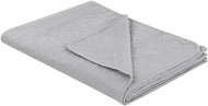 Embosovaný přehoz na postel 140×210 cm šedý ALAMUT, 313223 - Bed Cover