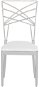 Sada 2 jídelních židlí stříbrná GIRARD, 250967 - Jídelní židle