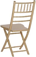 Sada 4 dřevěných židlí, zlaté MACHIAS, 250977 - Jídelní židle