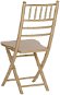 Súprava 4 drevených stoličiek, zlaté MACHIAS, 250977 - Jedálenská stolička