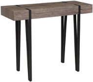 Konzole tmavé dřevo ADENA, 165049 - Konzolový stolek