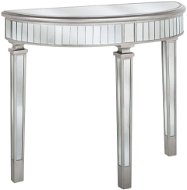 Stříbrná zrcadlová konzole TOULOUSE, 161723 - Konzolový stolek