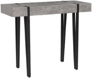 Konzole světle šedá ADENA, 165048 - Konzolový stolek