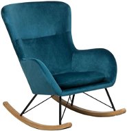 Rocking chair sea blue ELLAN, 161345 - Rocking Chair