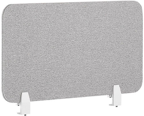 Desk divider 80×40 cm light grey WALLY, 256709 - Table Accessory - Main image