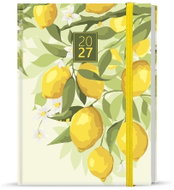 BALOUŠEK Adam Lamino denní Citron 2027, B6, 12 × 16,5 cm - Planner