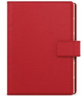 BALOUŠEK Ctirad s výsekem Elite denní 2027, červený, A5, 14,3 × 20,5 cm - Planner