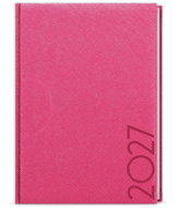 BALOUŠEK David Tora denní 2027, růžový, A5, 14,3 × 20,5 cm - Planner