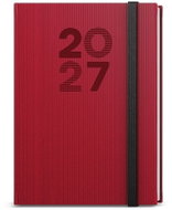 BALOUŠEK David Vigo denní 2027, červený, A5, 14,3 × 20,5 cm - Planner