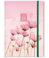 BALOUŠEK David Lamino denní Růžový 2027, A5, 14,3 × 20,5 cm - Planner