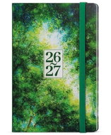 BALOUŠEK Lungo 18-Month Weekly Diary The Forest 2027, B6, 12 × 18 cm - Planner