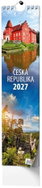 BALOUŠEK Česká republika 2027, 11 × 46 cm - Wall Calendar